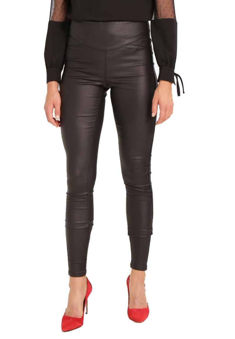 Koza Leathers Women's Real Lambskin Leather Skinny Pant WP099