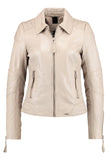 Biker / Motorcycle Jacket - Women Real Lambskin Leather Biker Jacket KW291 - Koza Leathers