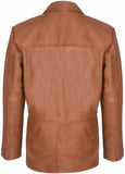 Koza Leathers Men's Real Lambskin Leather Blazer KB146