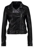 Biker / Motorcycle Jacket - Women Real Lambskin Leather Biker Jacket KW292 - Koza Leathers