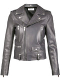 Biker / Motorcycle Jacket - Women Real Lambskin Leather Biker Jacket KW538 - Koza Leathers