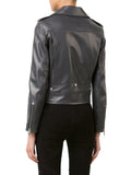 Biker / Motorcycle Jacket - Women Real Lambskin Leather Biker Jacket KW538 - Koza Leathers