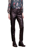 Koza Leathers Women's Real Lambskin Leather Skinny Pant WP101