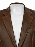 Koza Leathers Men's Real Lambskin Leather Blazer KB147