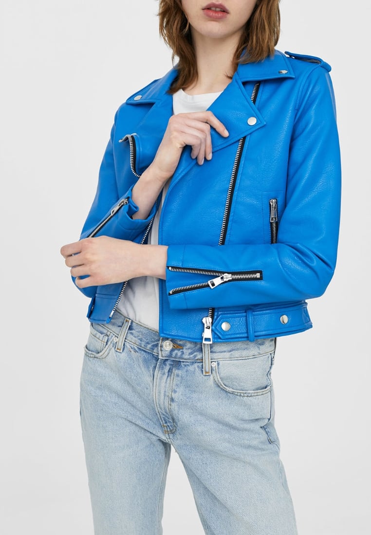 Biker / Motorcycle Jacket - Women Real Lambskin Leather Biker Jacket KW296 - Koza Leathers