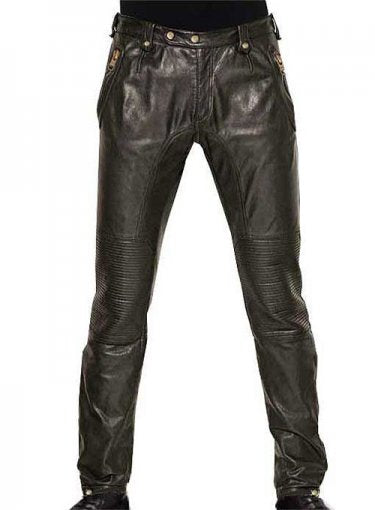 Koza Leathers Men's Real Lambskin Leather Pant MP007