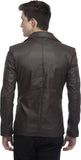 Koza Leathers Men's Real Lambskin Leather Blazer KB037