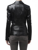 Koza Leathers Women's Real Lambskin Leather Blazer BW021