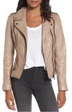 Biker / Motorcycle Jacket - Women Real Lambskin Leather Biker Jacket KW362 - Koza Leathers