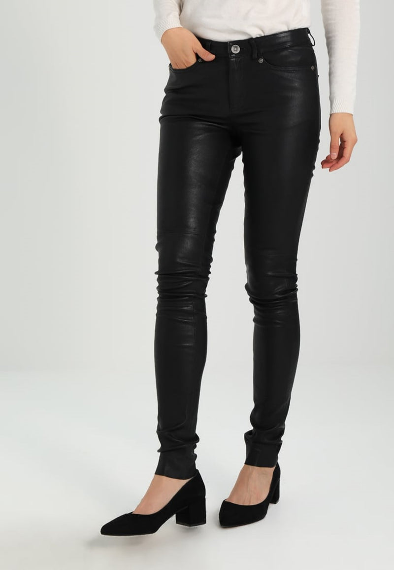 Koza Leathers Women's Real Lambskin Leather Pant WP107