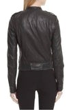 Biker / Motorcycle Jacket - Women Real Lambskin Leather Biker Jacket KW364 - Koza Leathers