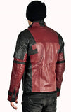 Biker Jacket - Men Real Lambskin Motorcycle Leather Biker Jacket KM506 - Koza Leathers