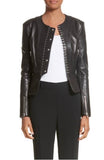 Biker / Motorcycle Jacket - Women Real Lambskin Leather Biker Jacket KW367 - Koza Leathers