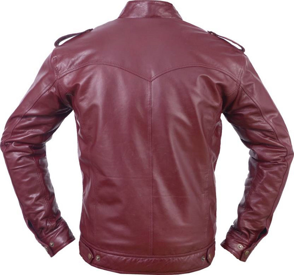 Biker Jacket - Men Real Lambskin Motorcycle Leather Biker Jacket KM507 - Koza Leathers