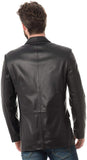 Koza Leathers Men's Real Lambskin Leather Blazer KB148