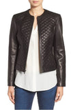 Biker / Motorcycle Jacket - Women Real Lambskin Leather Biker Jacket KW368 - Koza Leathers