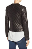 Biker / Motorcycle Jacket - Women Real Lambskin Leather Biker Jacket KW368 - Koza Leathers