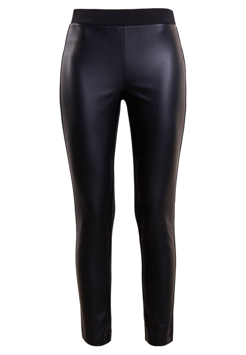 Koza Leathers Women's Real Lambskin Leather Capri Pant WP052