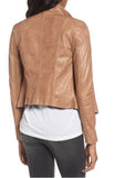 Biker / Motorcycle Jacket - Women Real Lambskin Leather Biker Jacket KW371 - Koza Leathers