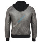 Biker Jacket - Men Real Lambskin Motorcycle Leather Biker Jacket KM226 - Koza Leathers