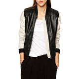 Biker / Motorcycle Jacket - Women Real Lambskin Leather Biker Jacket KW452 - Koza Leathers