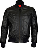 Biker Jacket - Men Real Lambskin Motorcycle Leather Biker Jacket KM390 - Koza Leathers