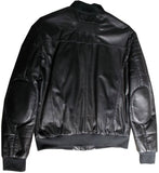 Biker Jacket - Men Real Lambskin Motorcycle Leather Biker Jacket KM390 - Koza Leathers