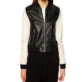 Biker / Motorcycle Jacket - Women Real Lambskin Leather Biker Jacket KW452 - Koza Leathers