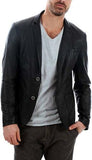Koza Leathers Men's Real Lambskin Leather Blazer KB154