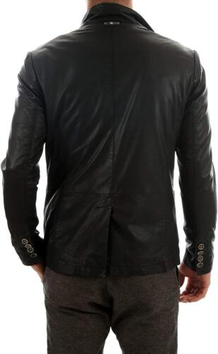 Koza Leathers Men's Real Lambskin Leather Blazer KB154