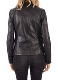 Koza Leathers Women's Real Lambskin Leather Blazer BW032