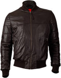 Biker Jacket - Men Real Lambskin Motorcycle Leather Biker Jacket KM391 - Koza Leathers