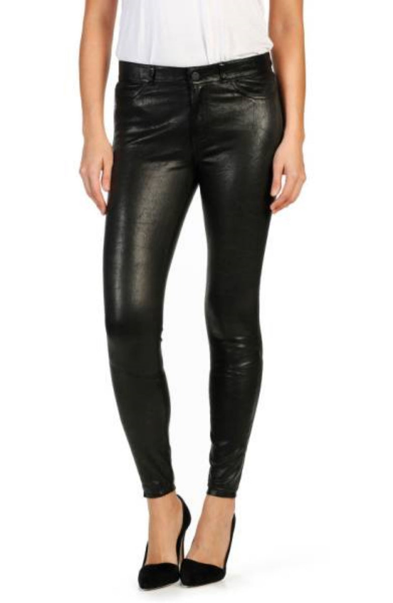 Koza Leathers Women's Real Lambskin Leather skinny Pant WP014