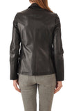 Koza Leathers Women's Real Lambskin Leather Blazer BW034