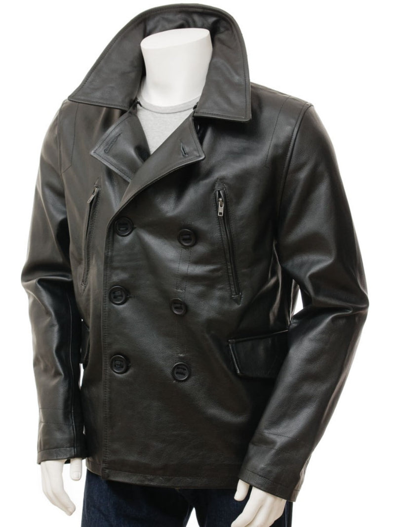 Koza Leathers Men's Real Lambskin Leather Blazer KB109