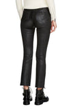 Koza Leathers Women's Real Lambskin Leather Capri Pant WP016