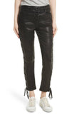Koza Leathers Women's Real Lambskin Leather Capri Pant WP017
