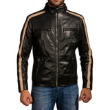 Biker Jacket - Men Real Lambskin Motorcycle Leather Biker Jacket KM323 - Koza Leathers