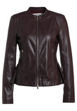 Biker / Motorcycle Jacket - Women Real Lambskin Leather Biker Jacket KW202 - Koza Leathers