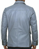 Koza Leathers Men's Real Lambskin Leather Blazer KB044