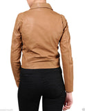 Biker / Motorcycle Jacket - Women Real Lambskin Leather Jacket KW007 - Koza Leathers