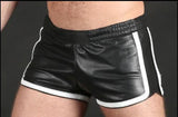 Koza Leathers Men's Real Lambskin Leather Boxer Shorts MS032