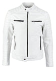 Biker Jacket - Men Real Lambskin Leather Jacket KM058 - Koza Leathers