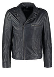 Biker Jacket - Men Real Lambskin Leather Jacket KM068 - Koza Leathers