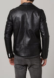 Biker Jacket - Men Real Lambskin Leather Jacket KM085 - Koza Leathers
