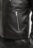Biker Jacket - Men Real Lambskin Leather Jacket KM089 - Koza Leathers