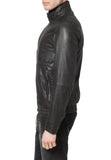 Biker Jacket - Men Real Lambskin Leather Jacket KM092 - Koza Leathers