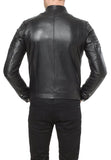 Biker Jacket - Men Real Lambskin Leather Jacket KM094 - Koza Leathers