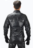 Biker Jacket - Men Real Lambskin Leather Jacket KM107 - Koza Leathers