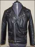 Biker Jacket - Men Real Lambskin Leather Jacket KM111 - Koza Leathers